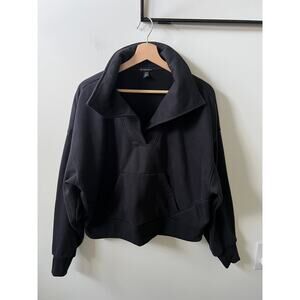 Beyond Yoga street smart johnny collar fleece women's size Large